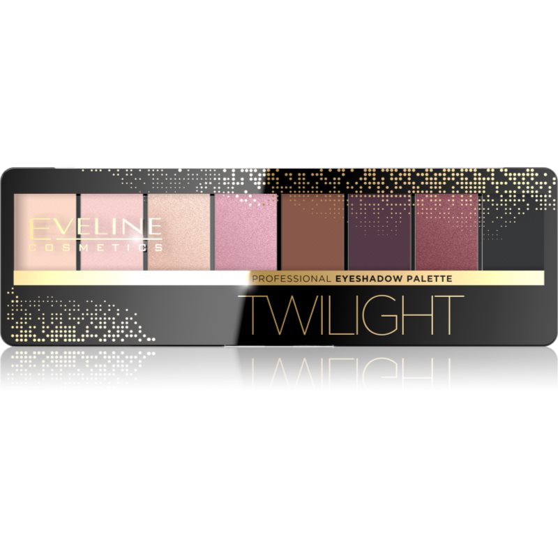 Eveline Eyeshadow Professional Palette - Paleta 8 cieni do powiek - 02 TWILIGHT EVEPPCPO-DOPO-01