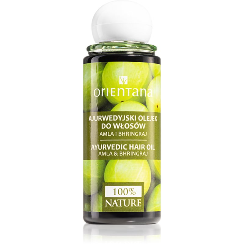 Orientana Ajurwedyjski Olejek do włosów AMLA i BHRINGRAJ, 105ml ORI06997 [5290784]