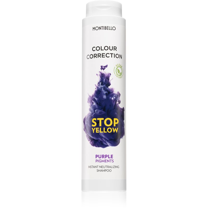 Montibello STOP YELLOW SZAMPON NEUTRALIZUJĄCY ŻÓŁTE ODCIENIE 300ML