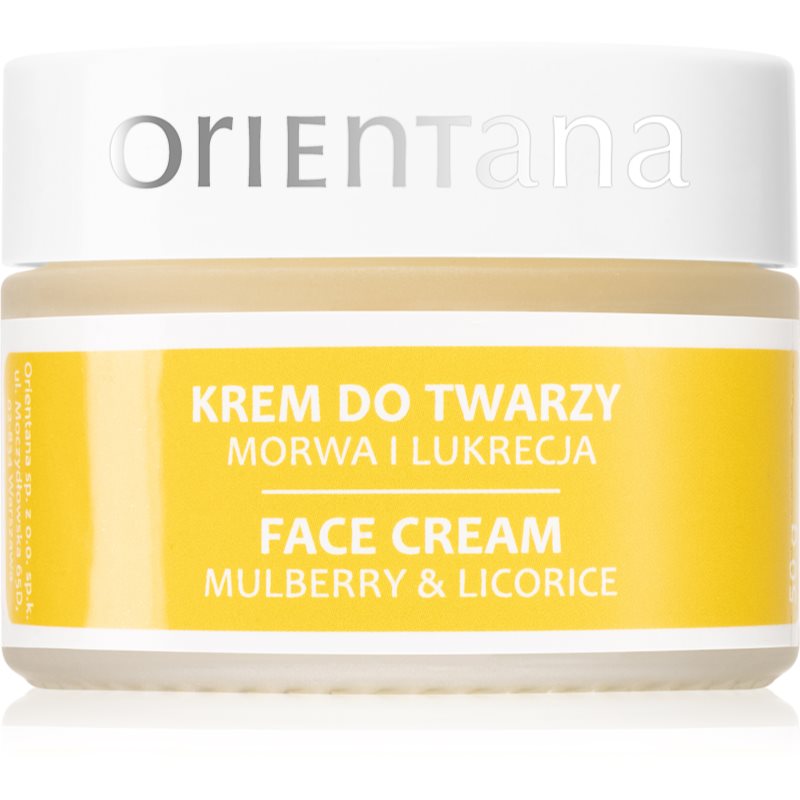 Orientana Krem do twarzy Morwa i Lukrecja 50g