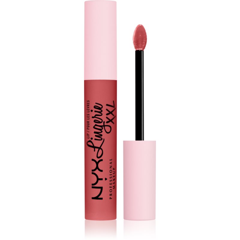 NYX Professional Makeup Professional Makeup - Lip Lingerie XXL Matte Liquid Lipstick - Matowa pomadka do ust w płynie - 4 ml - 03 - XXPOSE ME NYXPUPML-4ML-08