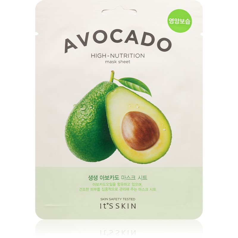 Fresh It's Skin THE MASK SHEET AVOCADO MASECZKA W PŁACIE