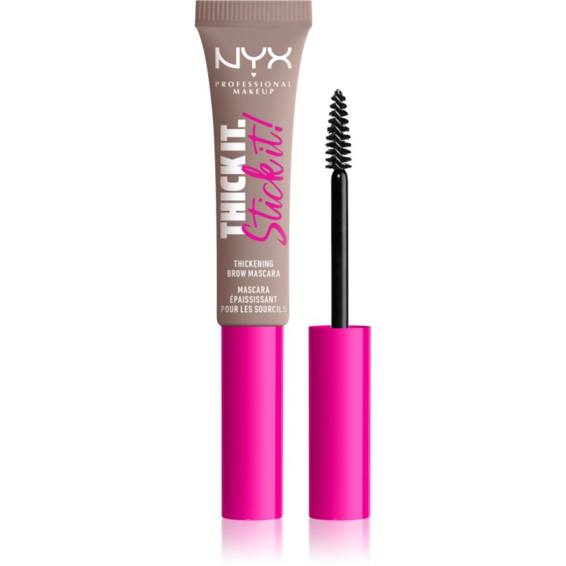 NYX PROFESSIONAL MAKEUP Thick it. Stick it! Brow Mascara - Tusz do brwi Cool Blonde