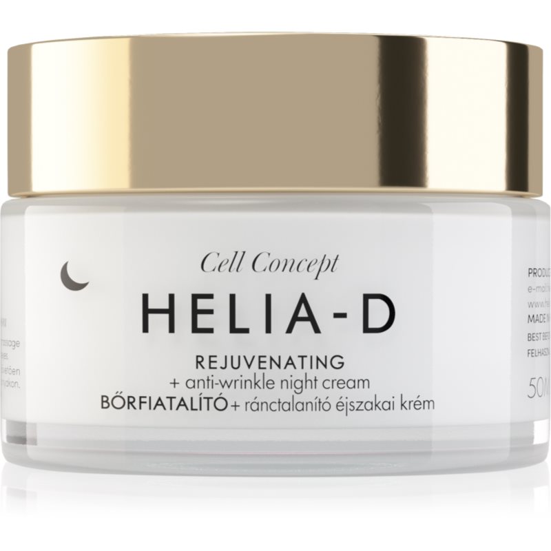HELIA-D Cell Concept Rejuvenating + Anti-wrinkle Night Cream 65+ 50ml