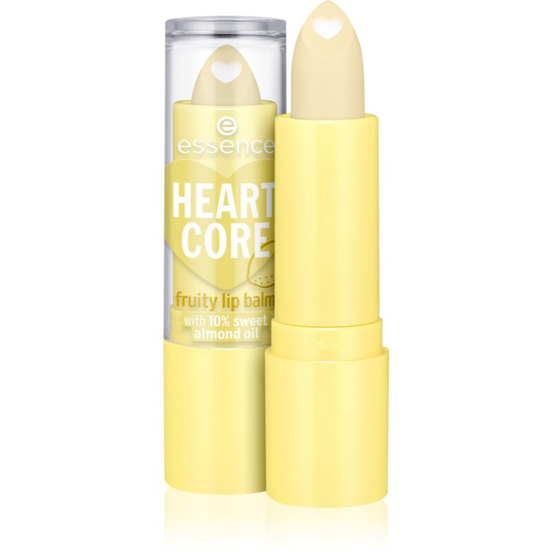 Essence HEART CORE fruity lip balm Nr. 04 Lucky Lemon 3.0 g