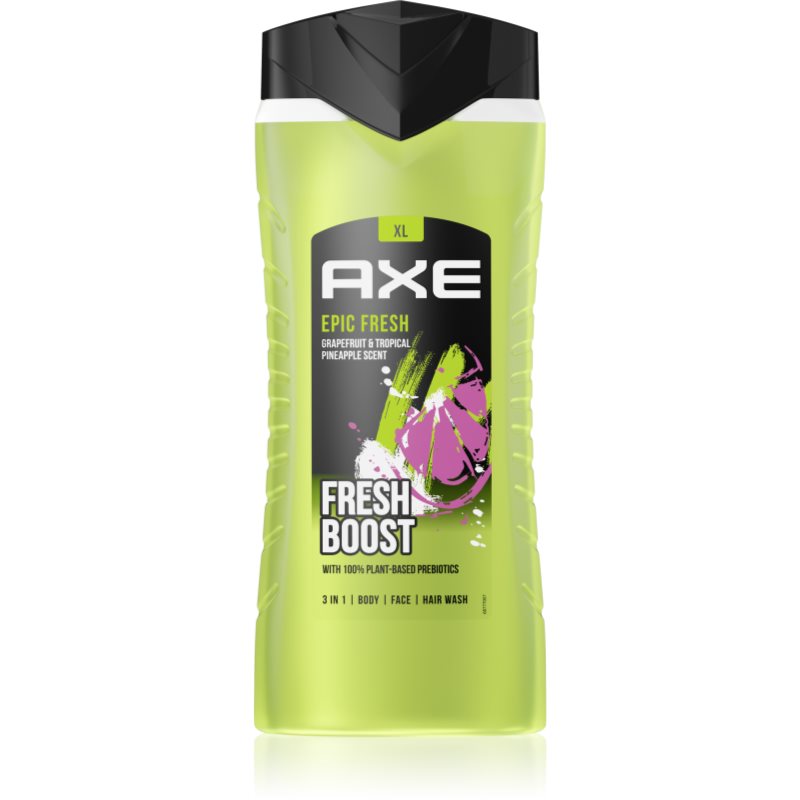 Axe Epic Fresh Żel pod prysznic do ciała twarzy i włosów 3 in 1 Shower Gel) Objętość 400 ml)