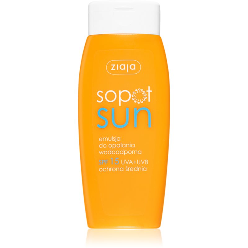 Ziaja Sopot Sun Emulsja do opalania wodoodporna SPF15+ 150ml