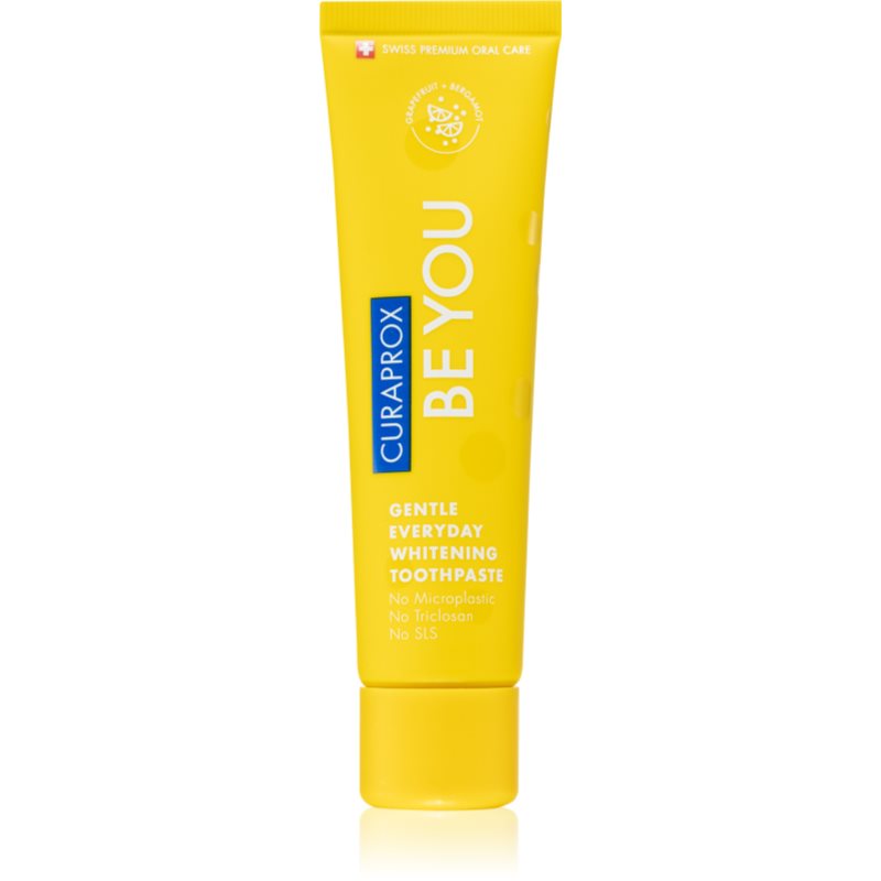 Curaprox pasta do zębów wybielająca - [BE YOU.] RISING STAR 60ml (Grejpfrut + bergamotka Pasta, dzięki której zęby lśnią)
