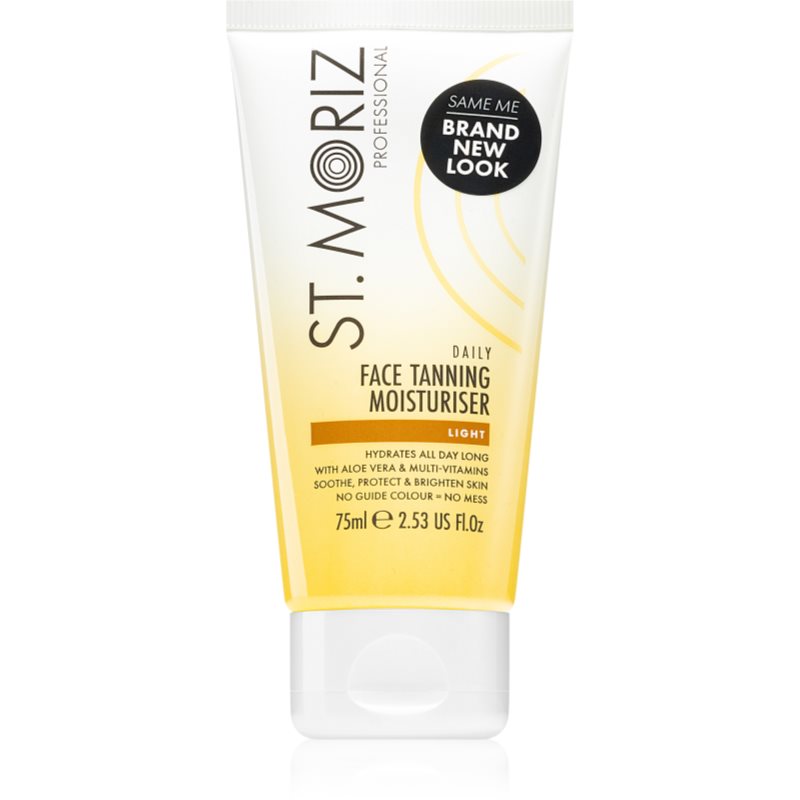 St Moriz Natural Glow Face Daily Tanning Moisturiser Samoopalający krem do twarzy na dzień 75 ml