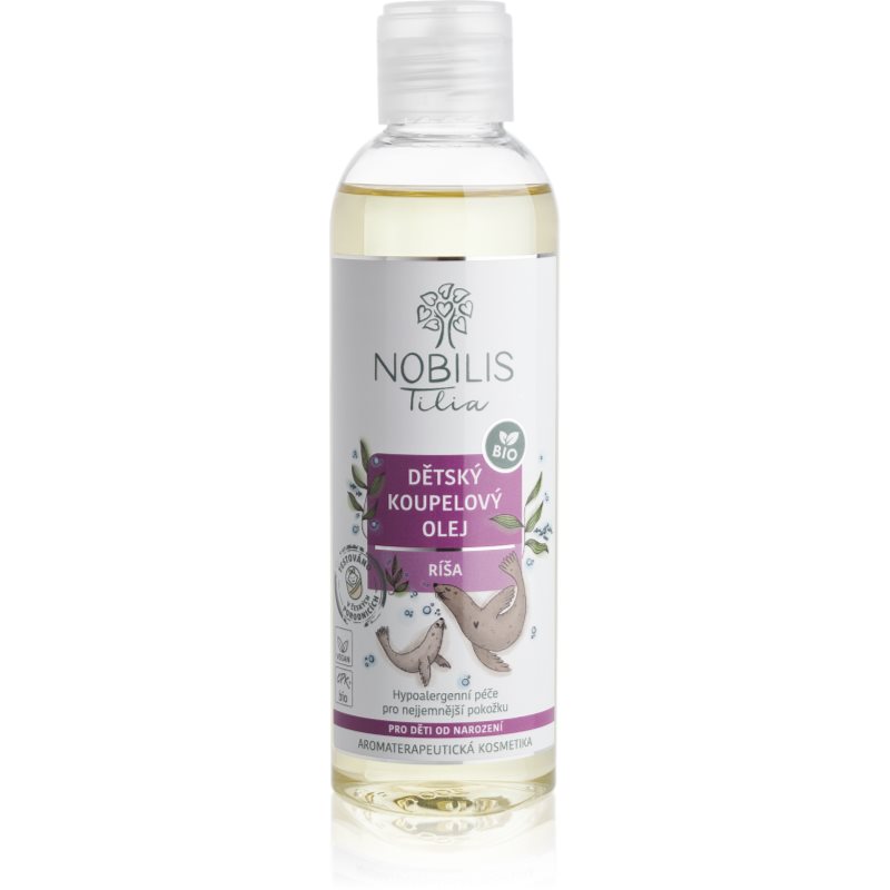 Nobilis Tilia Kids' Care Ríša olejek do kąpieli dla dzieci od urodzenia 200 ml