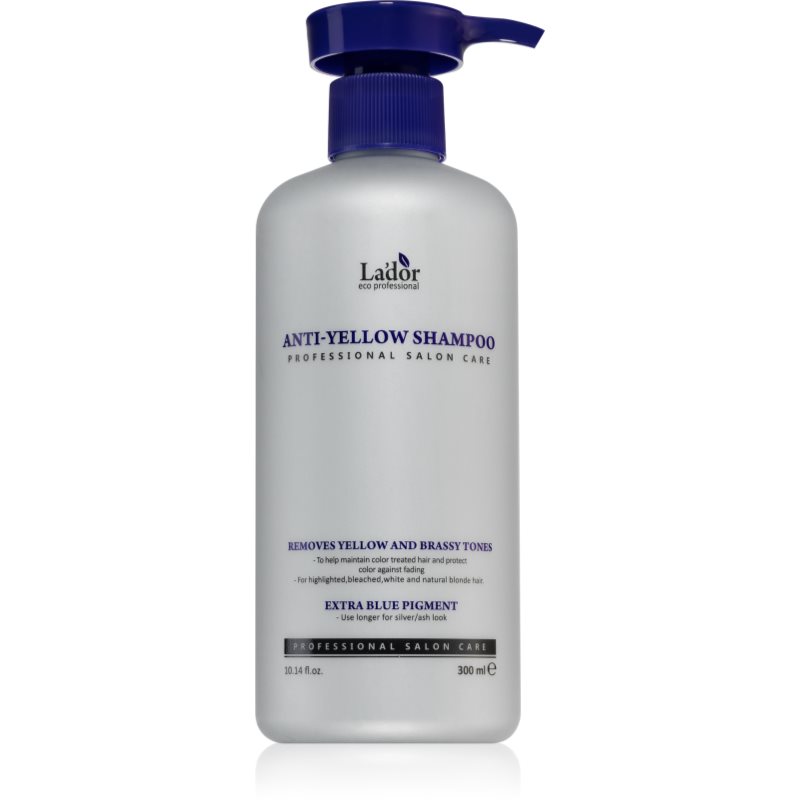 La''dor Anti-Yellow Szampon do włosów blond niwelujący żółty odcień 300 Ml