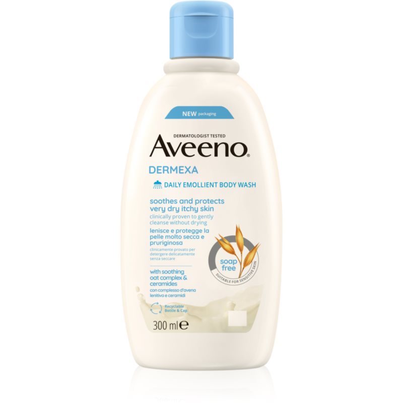 Aveeno Dermexa Daily Emollient Body Wash Żel pod prysznic 300 ml