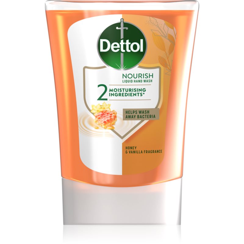 Dettol Zapasowynapełnić do bezdotykowego dozownika o zapachu wanilii 250 ml