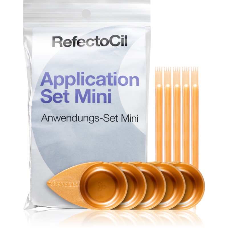 RefectoCil Application Set Mini Zestaw akcesoriów do koloryzacji brwi i rzęs
