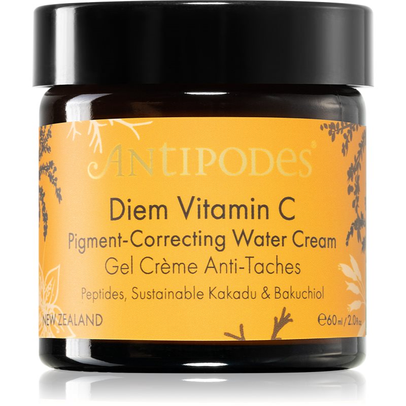 Antipodes Nawilżający krem do korekcji niejednorodnego kolorytu Diem Vitamin Pigment Correct ing )WaterCream