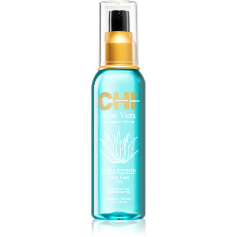 CHI Aloe Vera olejek do włosów kręconych 89ml
