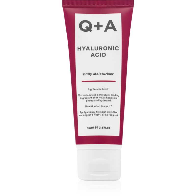 Q+A Krem do twarzy z kwasem hialuronowym 75.0 ml