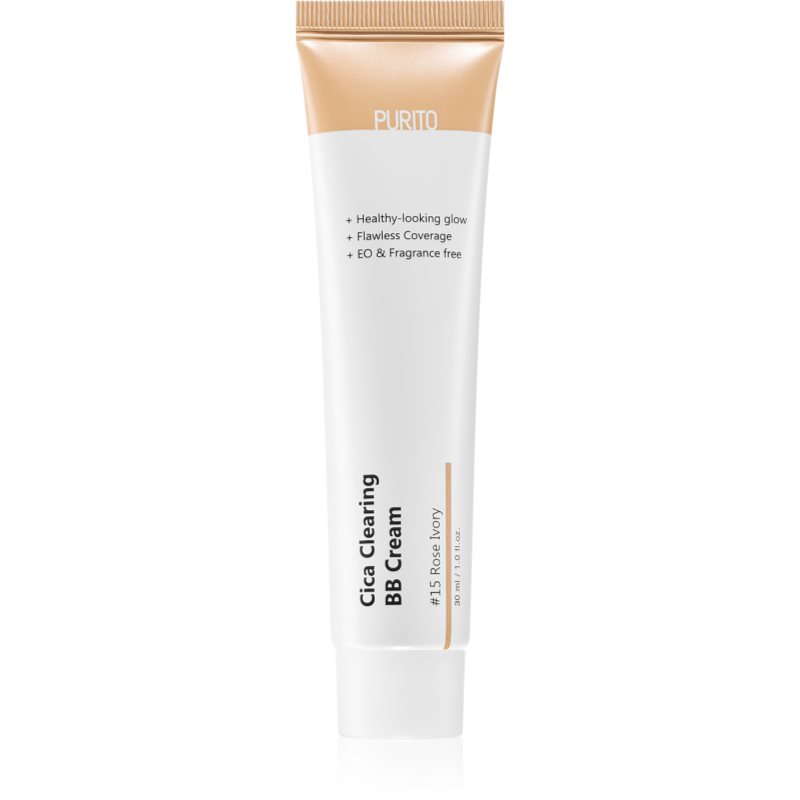 PURITO PURITO Cica Clearing BB Cream #15 Rose Ivory 30 ml