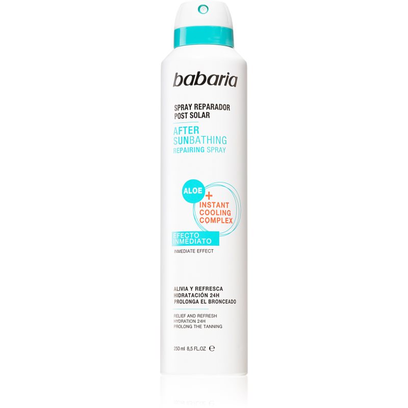 Spray po oparzeniu słonecznym Babaria After Sun Bathing Spray Aloe Vera 250 ml (8410412490153)