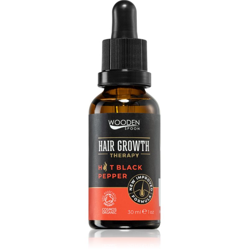 Wooden Spoon Terapia na porost włosów i przeciw wypadaniu z czarnym pieprzem 30 ml