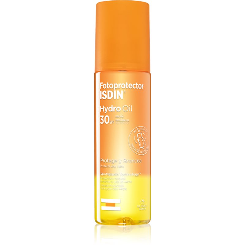 ISDIN Fotoprotector ISDIN Hydro Oil olejek wspomagający proces opalania spf30 200 ml
