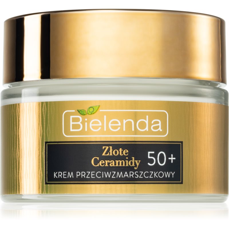 Bielenda Złote Ceramidy liftingująco-regenerujący krem przeciwzmarszczkowy 50+ 50 ml