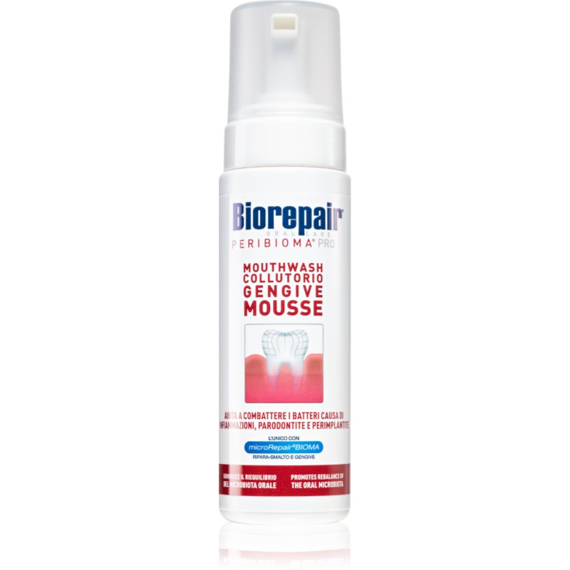 Biorepair BIOREPAIR PERIBIOMA kojąca pianka na dziąsła z probiotykami 200 ml