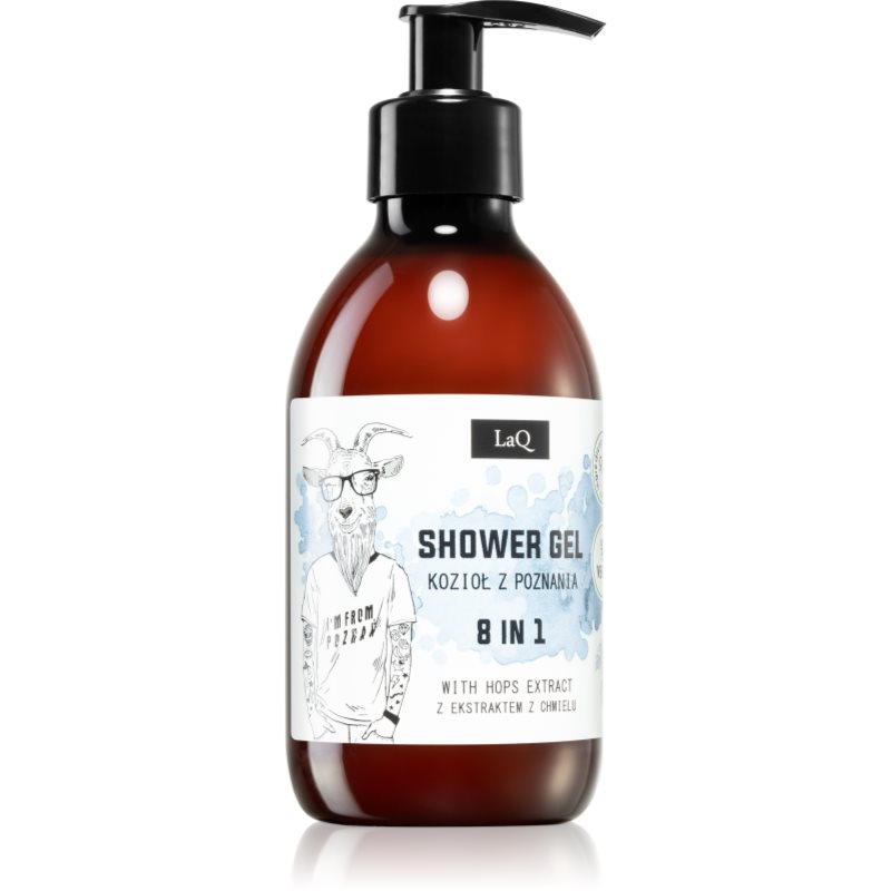 LaQ Żel pod prysznic 8 w 1 300ml