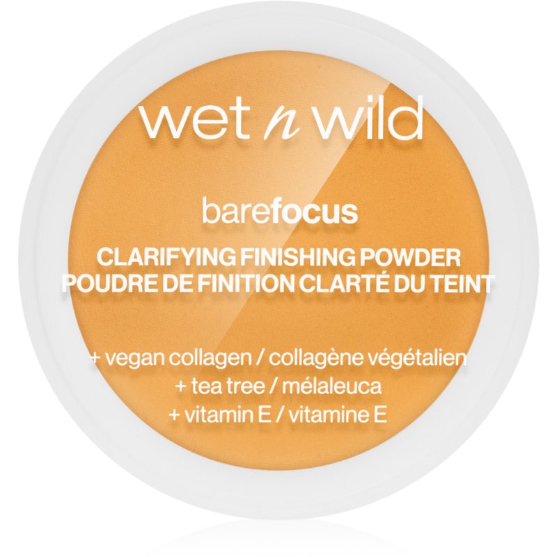 WET N WILD BARE FOCUS CLARIFYING FINISHING POWDER PUDER MATUJĄCY MEDIUM TAN 6G