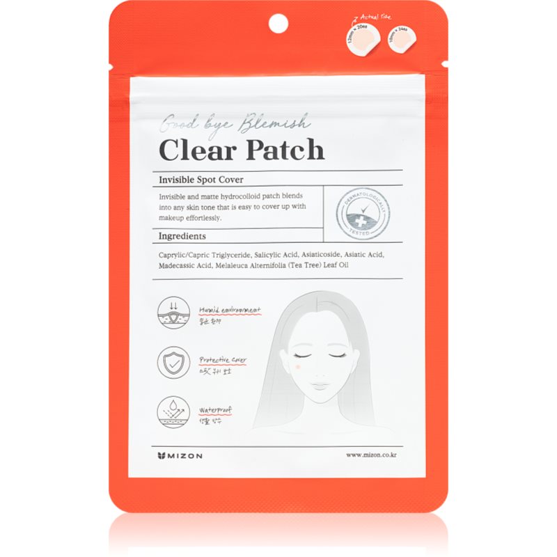 Mizon Plastry oczyszczające Good Bye Blemish Clear Patch) 44 szt
