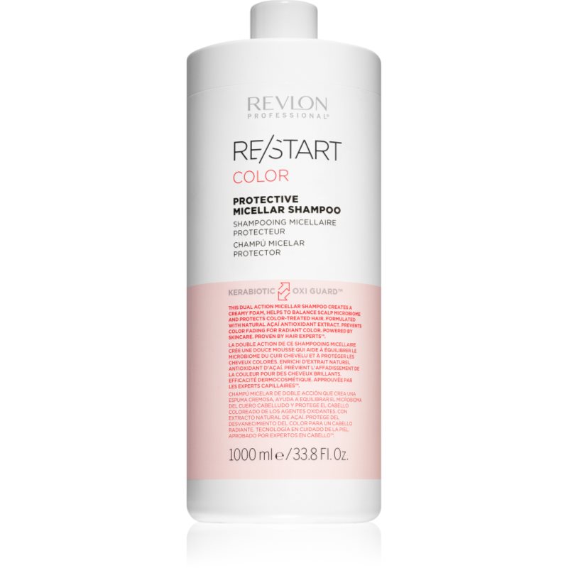 Revlon PROFESSIONAL PROFESSIONAL Profesjonalny RE/START Color Protective Micellar Shampoo 1000 ml 8432225114606