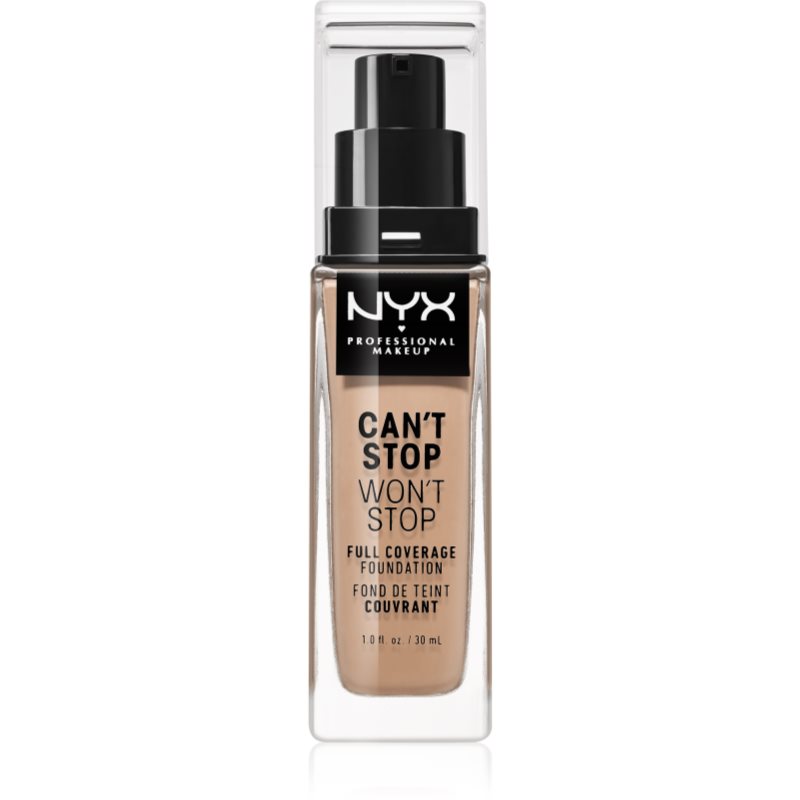NYX Professional Makeup Can't Stop Won't Stop 24 Hour Foundation 30ml Light Ivory