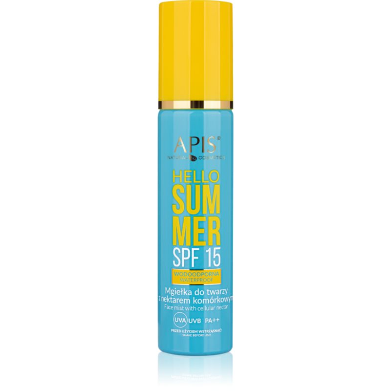 Apis Professional Mgiełka do twarzy z nektarem komórkowym SPF 15 - Hello Summer - 150 ml