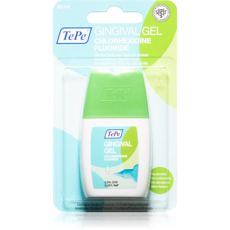 TePe TePe Gingival Gel - antybakteryjny żel z chlorheksydyną do czyszczenia przestrzeni międzyzębowych 20ml