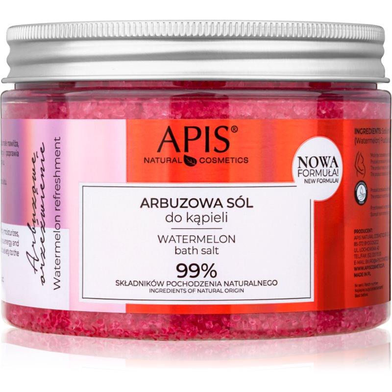 Apis ACTIVESHOP ARBUZOWE ORZEŹWIENIE, ARBUZOWA SÓL DO KĄPIELI 650G