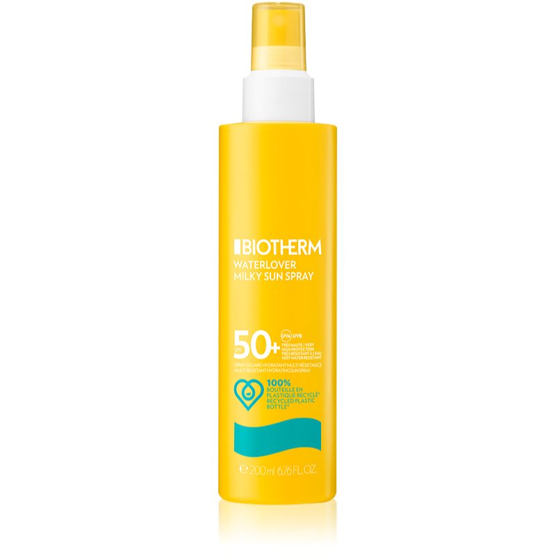 Biotherm SPF 50 spray do opalaniaWater kochanek Milky Spray)Sun Milky Spray) 200 ml