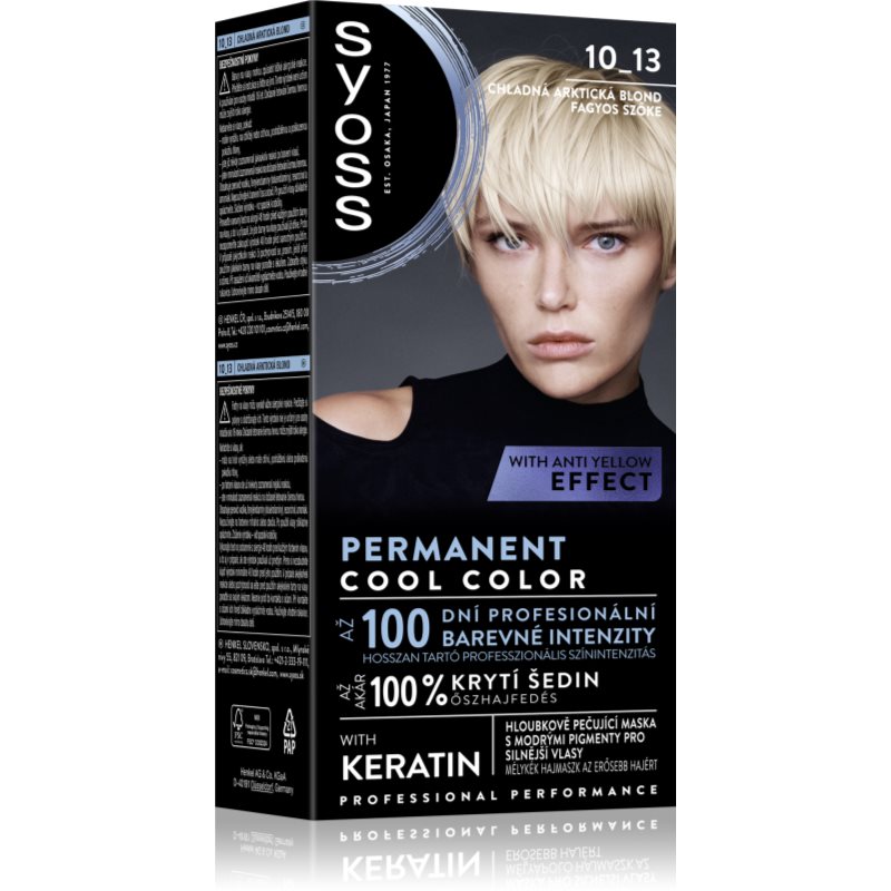 Syoss Permanent Blond farba 10_13 Arktyczny Blond