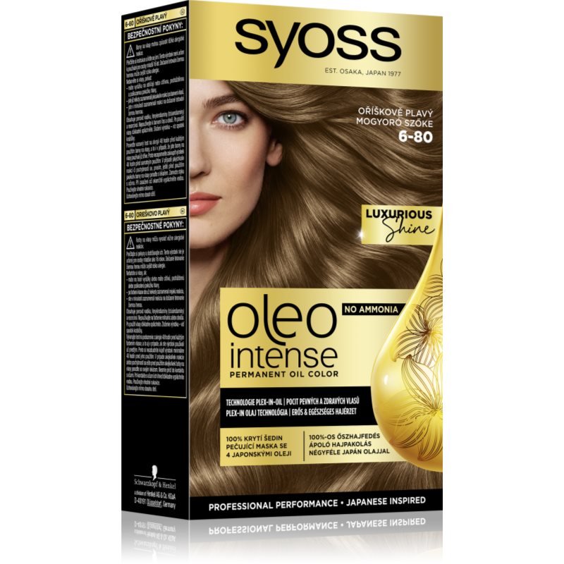 Syoss Oleo Intense 6-80 orzechowy blond