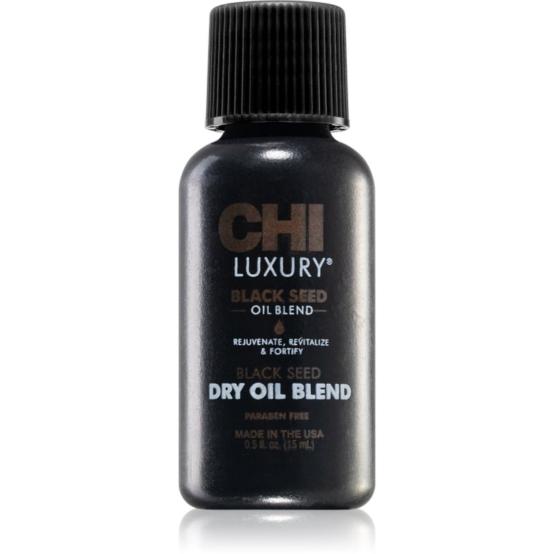 Farouk CHI Luxury, odżywczy olejek z czarnuszki, 15 ml