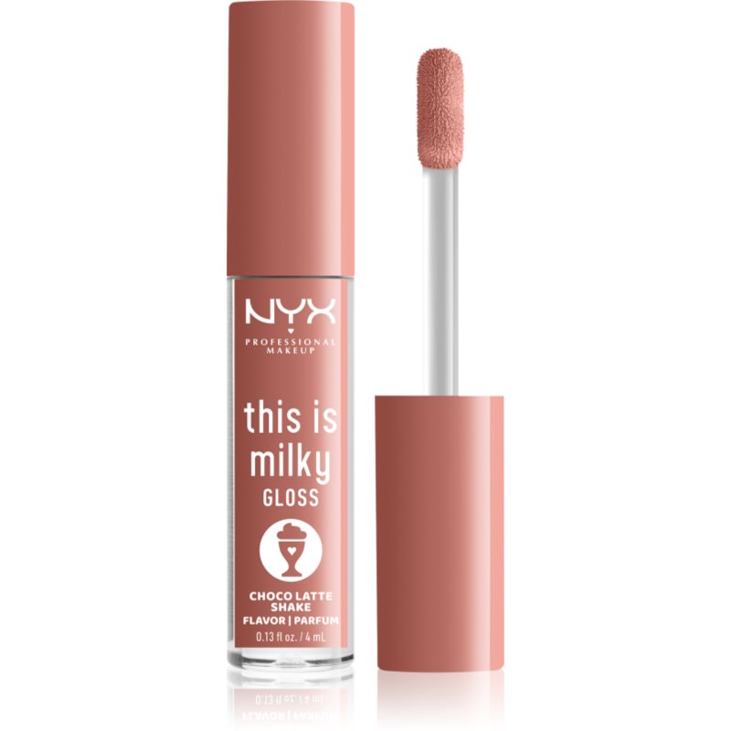 NYX Professional Makeup This is Milky Gloss 19 Choco Latte Shake