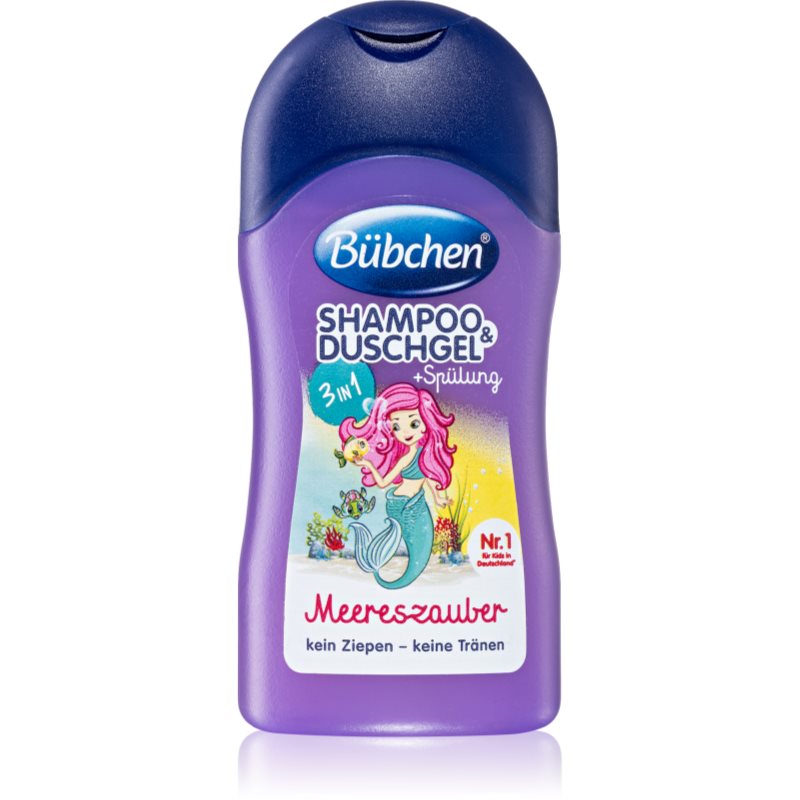 Bübchen Kids 3 in 1 szampon 3w1, odżywka i żel pod prysznic dla dzieci 50 ml