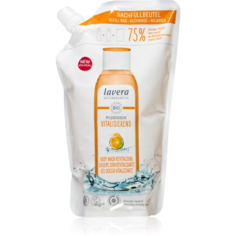 Lavera Body Wash Revitalising Refill 500 ml - wkład do żelu pod prysznic 500 ml