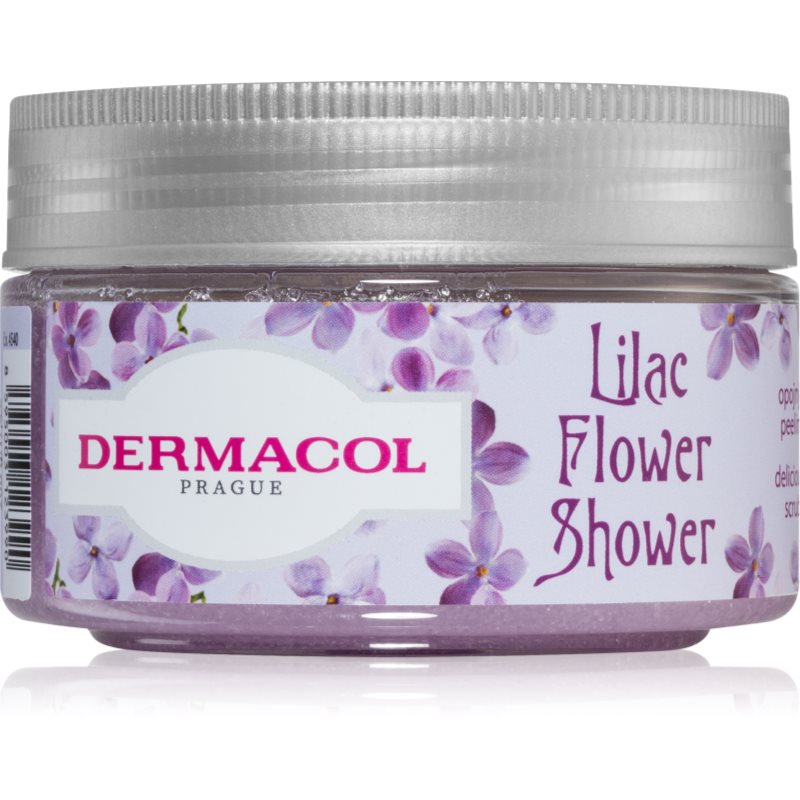 Dermacol Flower Shower Body Peeling peeling do ciała Lilac 200g