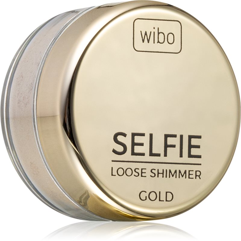 Wibo Selfie Loose Shimmer Highlighter Rozświetlacz Do Twarzy Gold 5901801628323