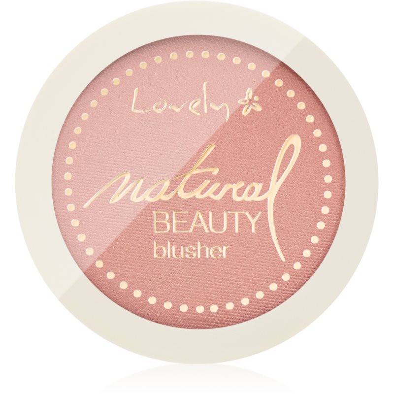 Lovely Róż do policzków - Lovely Natural Beauty Blusher Róż do policzków - Lovely Natural Beauty Blusher
