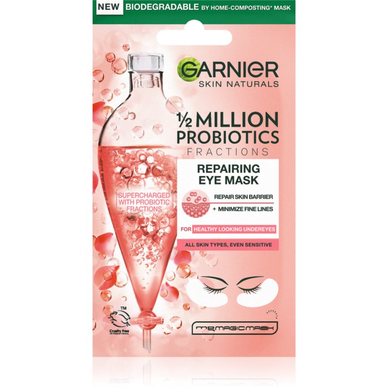 Garnier Skin Naturals ProBiotic maska na tkaninie pod oczy 6ml