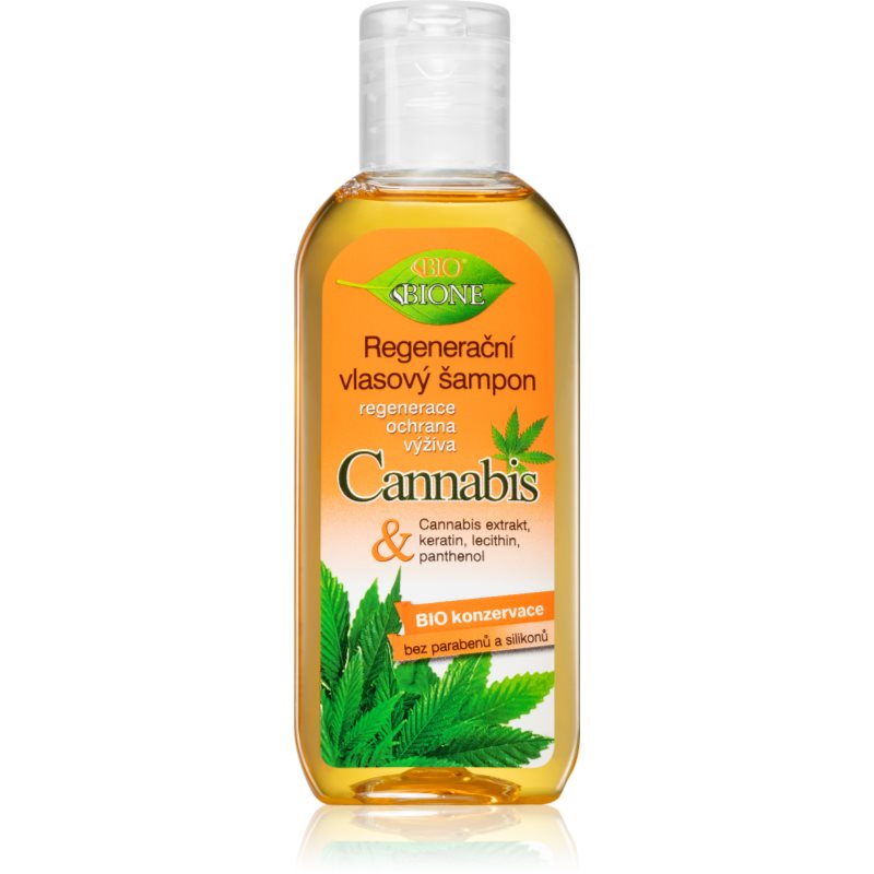 Bione Cosmetics Regenerujący szampon do włosów Cannabis 80 ml