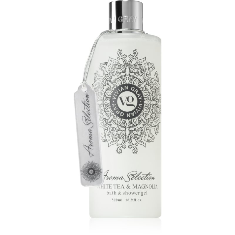 Vivian Gray Żel pod prysznic Aroma SelectionWhite Herbata & Magnolia Bath & Shower Gel 500 ml