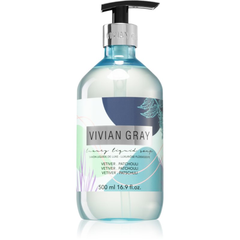 Vivian Gray Modern Pastel Vetiver & Patchouli odświeżające mydło w płynie 500 ml