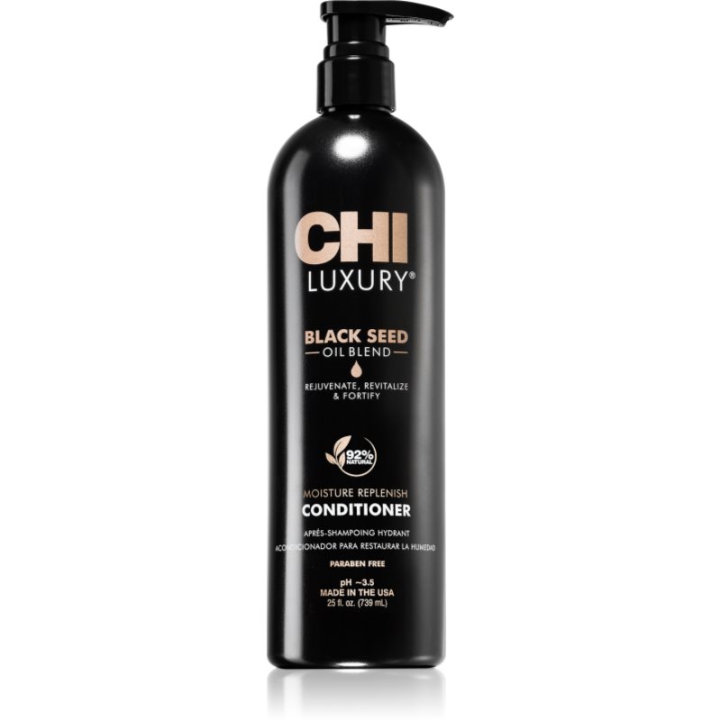 CHI Luxury black Seed Moisture replenish Conditioner, 739 ML CHILC25